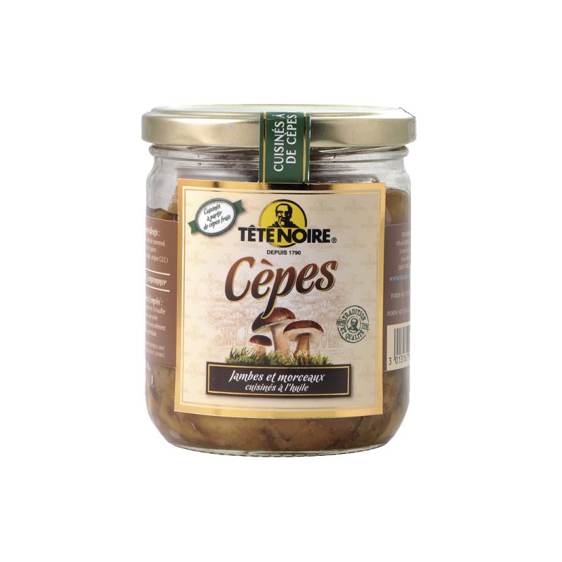 Tete Noire Tête Cèpes Le Bocal De 300G Net
