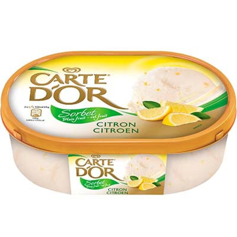 Carte D'Or 1L D Or Sorbet Citron Miko
