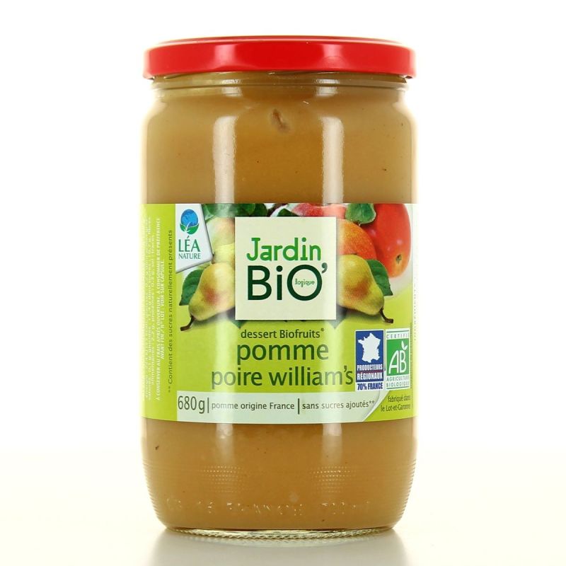 Jardin Bio Jbio De.Biofrt Pom/Poire 680G