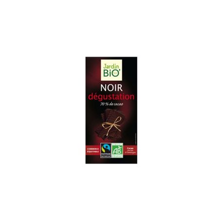 Jardin Bio 100G Chocolat Noir