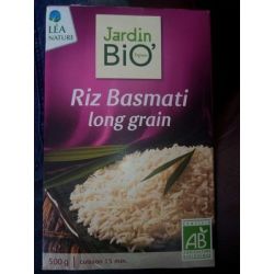 Jardin Bio J.Bio Riz Basmati Blc 500G