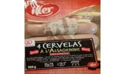 Iller 4Cervelas Alsacienne560G