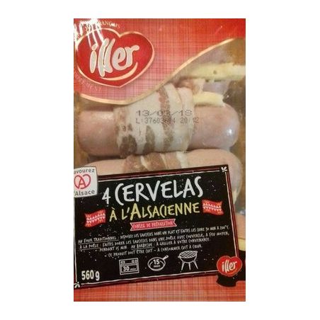 Iller 4Cervelas Alsacienne560G