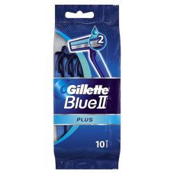 Gillette Rasoir Jet.Blue Ii + Peau Sensible Sachet De 9