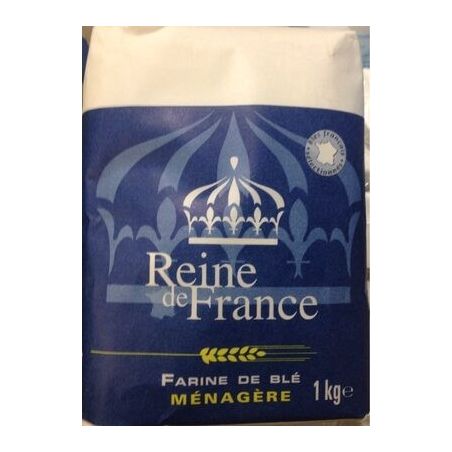 Reine De France Farine Blé Ménagère : Le Paquet 1 Kg