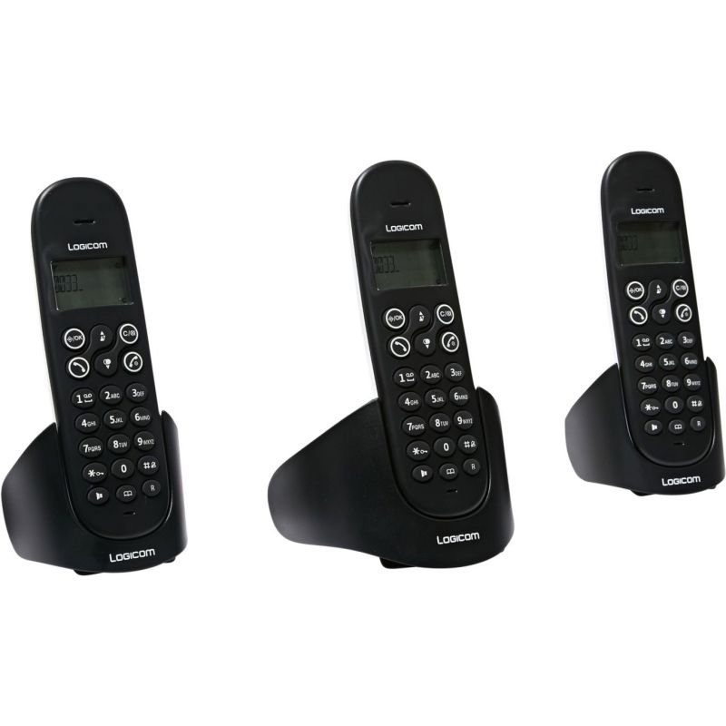 Logic. Dect Trio Luna 350 Noi