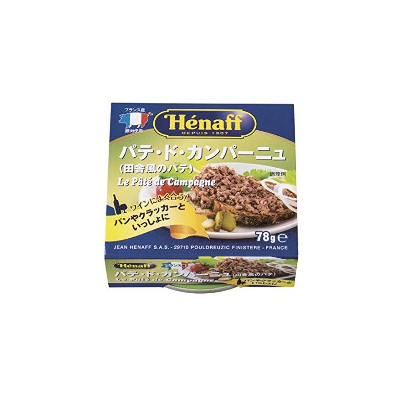 Henaff 1/10 Pate Campagne 78G