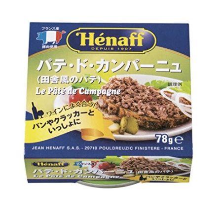 Henaff 1/10 Pate Campagne 78G