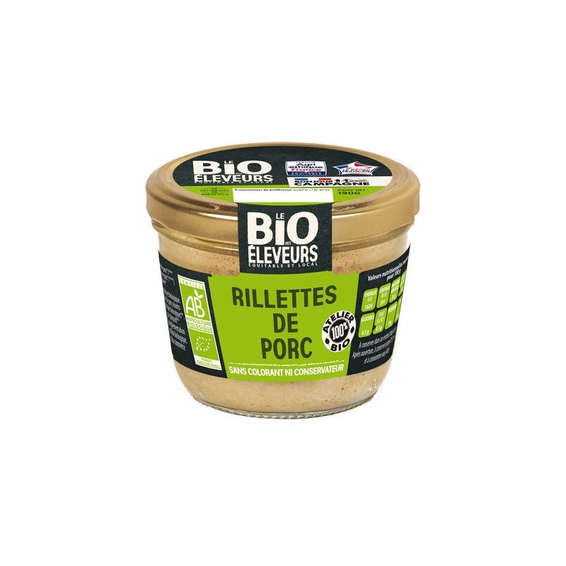 Bonjour Campagne 190G Rillettes Porc