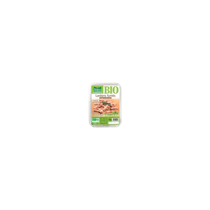 Bonjour Campagne 200G Lardon Fume Bio