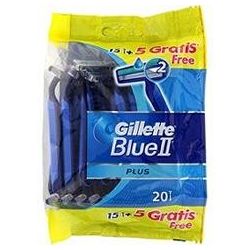 Gillette Blue Ii Plus Fixe 15+5 Gratuit