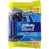 Gillette Blue Ii Plus Fixe 15+5 Gratuit