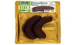 Bioporc Bonjour Campagne Boudin Noir Oignons Bio X2 200G