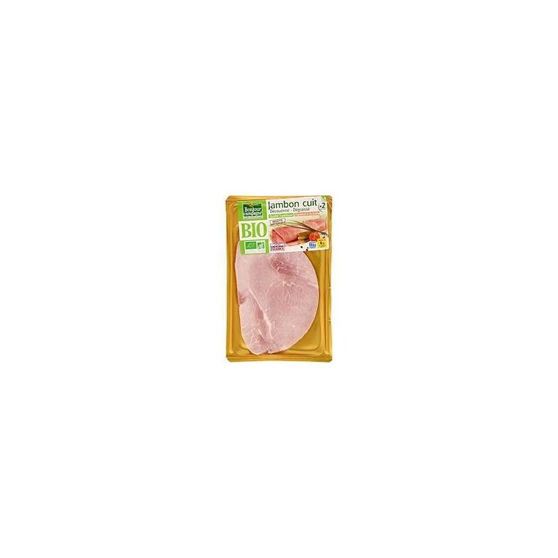 Bioporc Bonjour Campagne Jambon Blanc Sup Dd Bio X2 90G