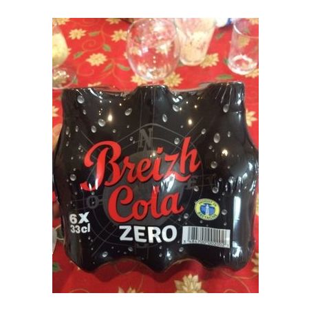 Breizhcola Breizh Cola Zero Pet 6X33Cl