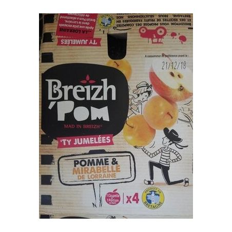 Breizh Pom Pom.Mirabelle 4X100 Gr