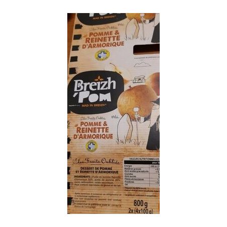 Breizh Pom Breizh'P.Pom & Reinette 8X100G