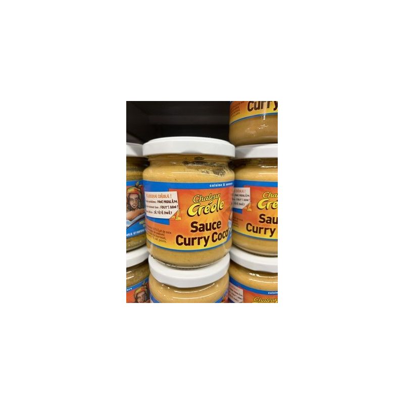 Chaleurs Creoles 200G Sauce Curry Coco