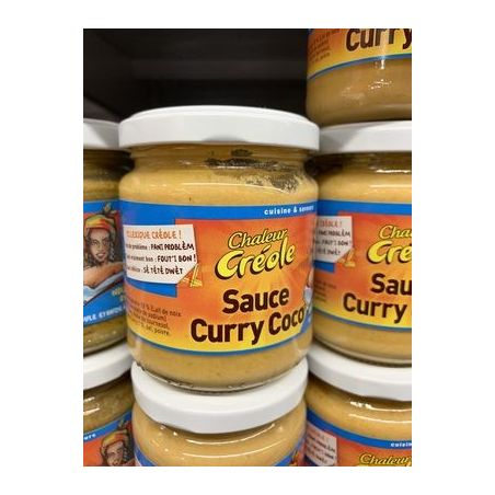 Chaleurs Creoles 200G Sauce Curry Coco