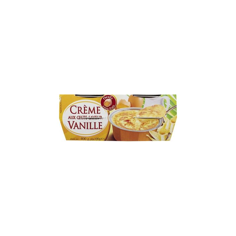 1Er Prix 4X100G Creme Vanille