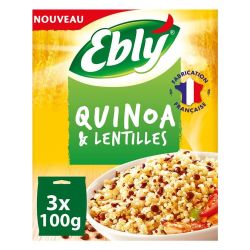 Ebly Quinoa&Lentilles 10'300G