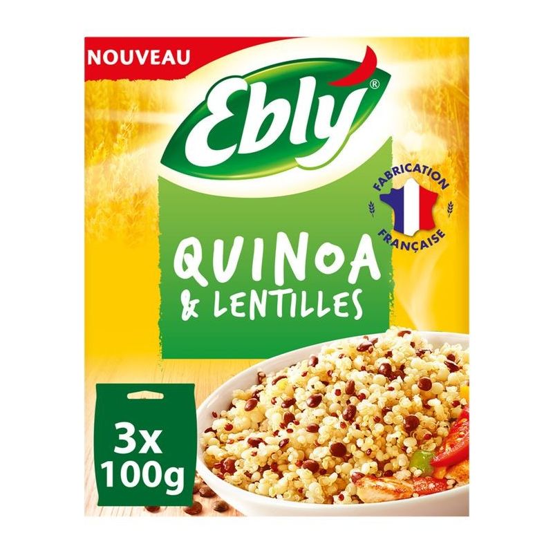 Ebly Quinoa&Lentilles 10'300G