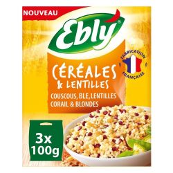 Ebly Cereales&Lentilles10'300G