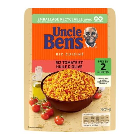 Uncle Bens U.Bens Riz Expr.2M Tom/Ol 250G
