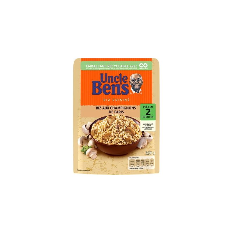 Uncle Bens U.Bens Riz Expr.2M Champ 250G