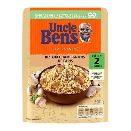 Uncle Bens U.Bens Riz Expr.2M Champ 250G