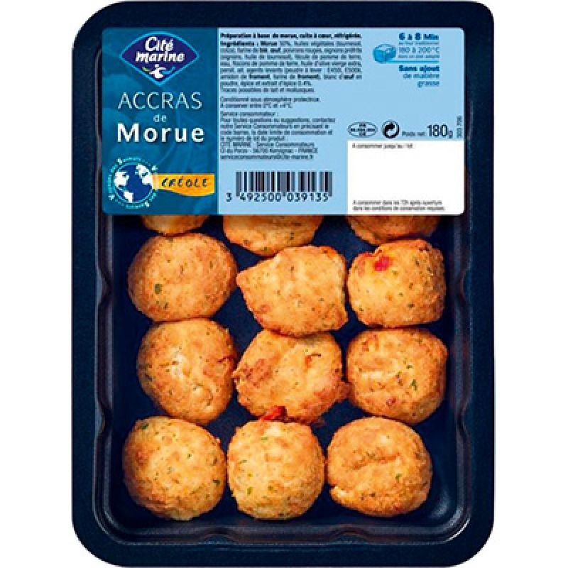 Accras Morue Creole 180G