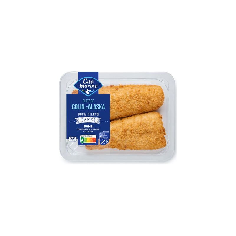 Cite Marin Filet Colin Alaska Pane 220G