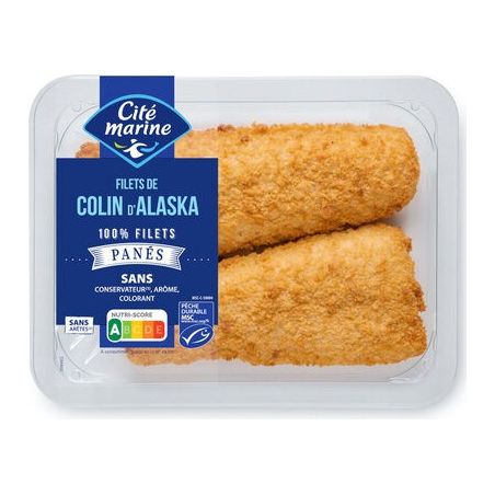 Cite Marin Filet Colin Alaska Pane 220G