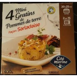 Mini Gratins Sarladais 4X100G