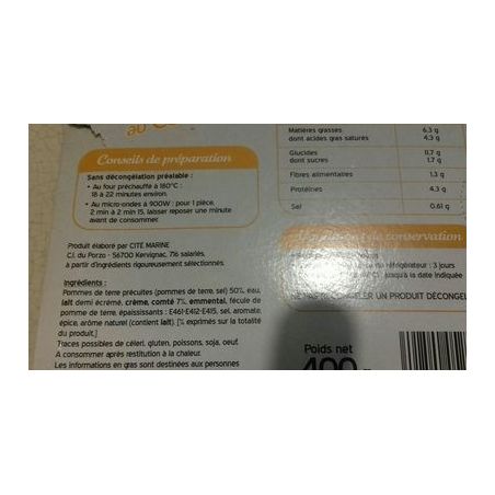 Mini Gratin Comte Etui 4X100G