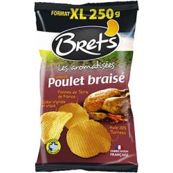 Bret'S Brets Chips Poulet Braise 250G