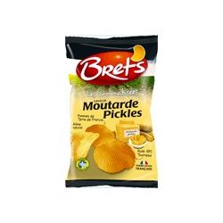 Bret'S 125G Chips Moutarde Pickl.Bret S