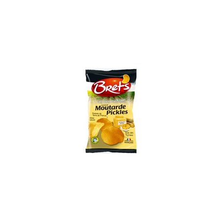 Bret'S 125G Chips Moutarde Pickl.Bret S