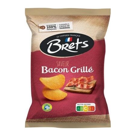 Bret'S Brets Chips Saveur Bacon 125G