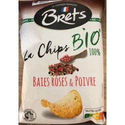 Bret'S 100G Chips Saveur Baies Roses Et Poivre Brets