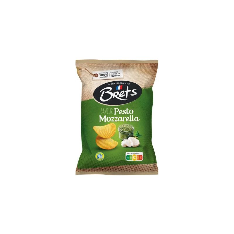 Bret'S Chips Pesto Moza 125G