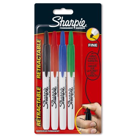 Sharpie 4 Marq. Retract.Ass