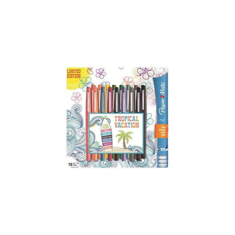 Papermate Pp 16 Feut.Flair Tropical Ass