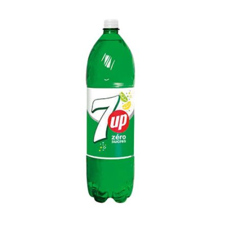 Seven Up Soda Zero Sucres Citron Et Vert 7Up : La Bouteille D'1,5L