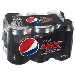 Pepsi Max Boite 6X33Cl