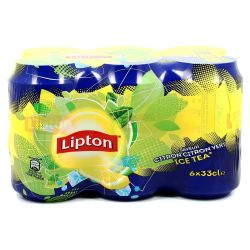 Liptonic Pack Bte 6X33Cl Citron Vert Lipton