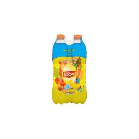 Lipton Boisson Au Thé Pêche Ice Tea : Le Pack De 2 Bouteilles D'1,5L