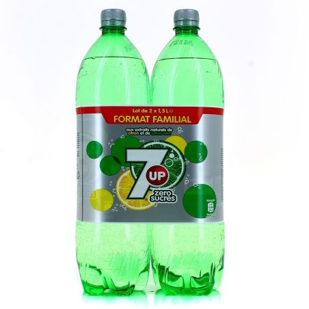 Lot 2 Seven Up Zero 1,5L