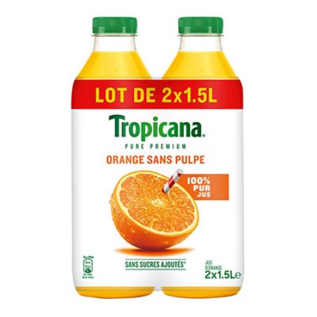 Tropicana Trop.Pur Prem.Orang.S.P 2X1.5L
