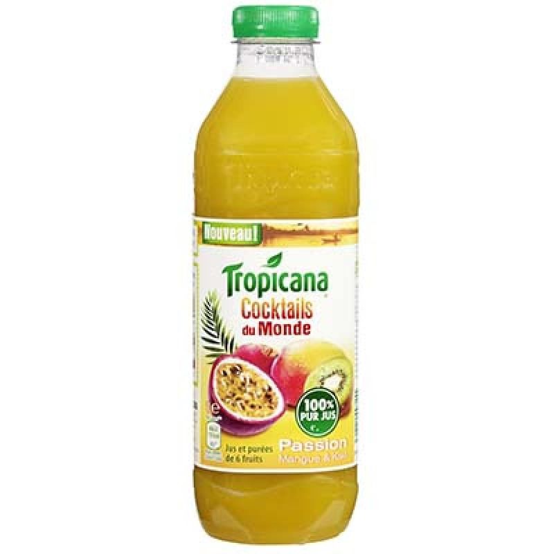 Tropicana Bouteille Pet 1L Cdm Passion